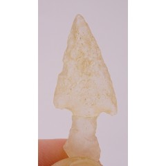 Neolithic quartz arrowhead