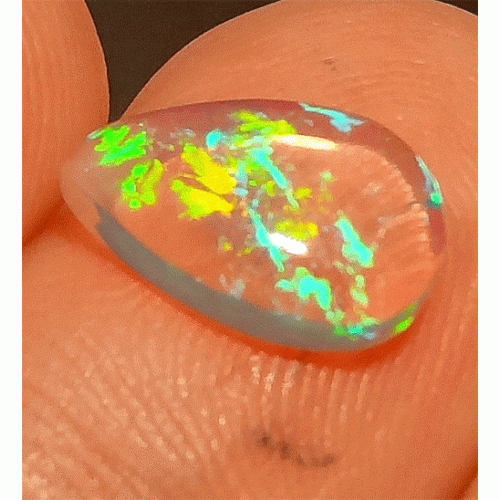 Polished opal