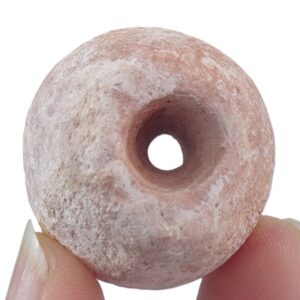 Cuenta de collar de calcita