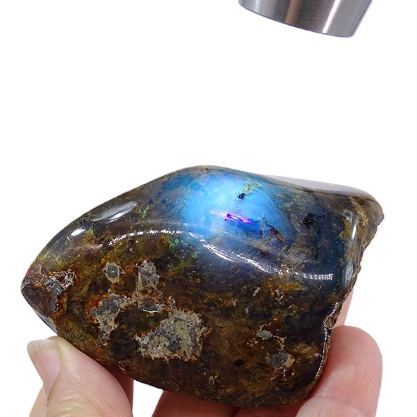 Ámbar azul