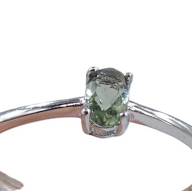 Anillo de moldavita - Imagen 2