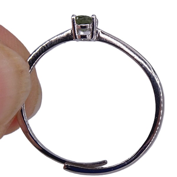Anillo de moldavita - Imagen 2