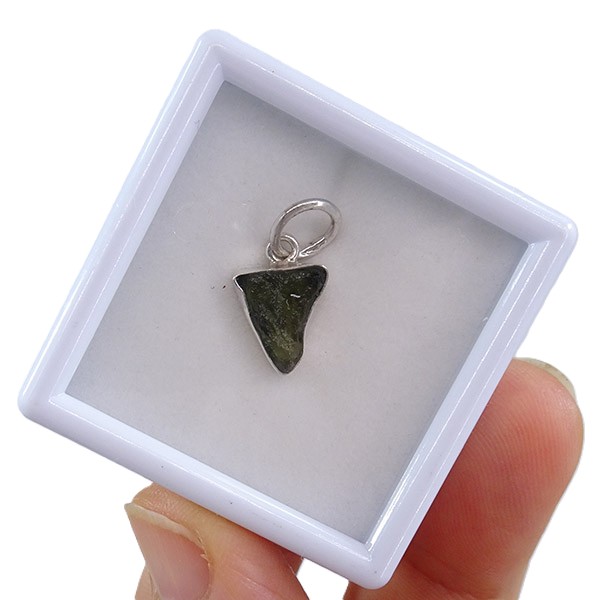 Moldavite pendant